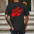 Sloan Band Logo Red Mens Back Print T-shirt Gifts for Men