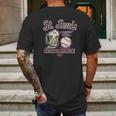 Smack Apparel St Louis Baseball Fans A Drinking Town Mens Back Print T-shirt Gifts for Men