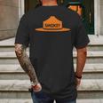 Smokey Bear Logo Mens Back Print T-shirt Gifts for Men