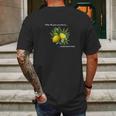 Smoking Lemon Kush Mens Back Print T-shirt Gifts for Men