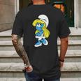 Smurfette Mens Back Print T-shirt Gifts for Men