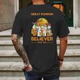 Snoopy Brown’S Ghost Great Pumpkin Believer Since 1966 Shirt Mens Back Print T-shirt Gifts for Men