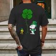 Snoopy Shamrock You Are My Four Leaf Clover Mens Back Print T-shirt Gifts for Men