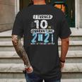 Social Distancing I Turned 10 In 2021 None Of You Are Invited Mens Back Print T-shirt Gifts for Men