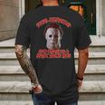 Social Distancing Wearing A Mask Since 1978 Halloween Mens Back Print T-shirt Gifts for Men