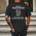 Son Of A Vietnam Veteran Mens Back Print T-shirt Gifts for Men