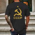 The Soviet Union Mens Back Print T-shirt Gifts for Men