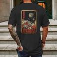 Soviet Vintage Ussr Cccp Russia Propaganda Dog In Space Mens Back Print T-shirt Gifts for Men