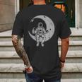 Space Astronomer Science Mens Back Print T-shirt Gifts for Men