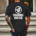 Squirrel HunterShirt Funny Hunting Shirt Squirrels Tee Mens Back Print T-shirt Gifts for Men