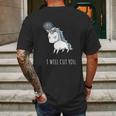 Stabby The Unicorn I Will Cut You Mens Back Print T-shirt Gifts for Men