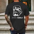 Star Wars Stormtrooper Stack Rebels Shirt Mens Back Print T-shirt Gifts for Men