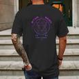 Starseed Sacred Geometry Mens Back Print T-shirt Gifts for Men