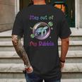 Stay Out Of My Bubble Social Distancing Mens Back Print T-shirt Gifts for Men