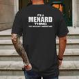 Stuff With Attitude Menard Thing Black Mens Back Print T-shirt Gifts for Men