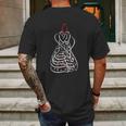 Sufism Calligraphy Gift Sufi Mevlevi Mens Back Print T-shirt Gifts for Men