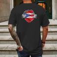 Super Puerto Rican Heritage Puerto Rico Roots Flag Gift Mens Back Print T-shirt Gifts for Men