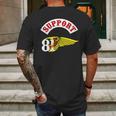 Support 81 Forever Mens Back Print T-shirt Gifts for Men