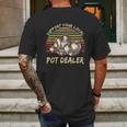 Support Your Local Pot Dealer Pottery Vintage Mens Back Print T-shirt Gifts for Men