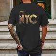 The Sweet New York Mens Back Print T-shirt Gifts for Men