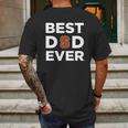 Syracuse Orange_Best Dad Ever Mens Back Print T-shirt Gifts for Men