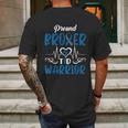 T1d Proud Brother Diabetes Awareness Type 1 Insulin Pancreas Gift Graphic Design Printed Casual Daily Basic Mens Back Print T-shirt Gifts for Men