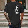 Tai Chi Chuan White Chinese Dragon Graphic Gift Mens Back Print T-shirt Gifts for Men