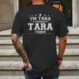 Im Tara Doing Tara Things Mens Back Print T-shirt Gifts for Men