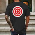 Target Funny Printed On The Back Bulls Eye Gift Mens Back Print T-shirt Gifts for Men