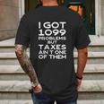 Tax Season Accountant Cpa Tax Preparer Pun Joke Gift Mens Back Print T-shirt Gifts for Men