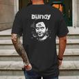 Ted Bundy Crime Mens Back Print T-shirt Gifts for Men