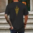 Terran Empire Gold Mens Back Print T-shirt Gifts for Men