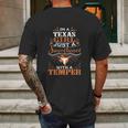 Texas Longhorns Texas Longhorn Girl Mens Back Print T-shirt Gifts for Men