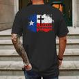 Texas Strength Shooting Mens Back Print T-shirt Gifts for Men