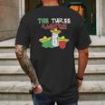 He Three Amigos Cinco De Mayo Drinker Mens Back Print T-shirt Gifts for Men