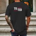 Tilted League Mens Back Print T-shirt Gifts for Men