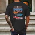 Timeless Muscle Woodward Ave M1 Mens Back Print T-shirt Gifts for Men