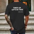 Times Up Lets Do This Leeroy Jenkins Funny Gamer T-Shirt Mens Back Print T-shirt Gifts for Men