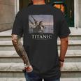 Titanic Vintage King Of The World T-Shirt Mens Back Print T-shirt Gifts for Men