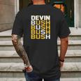 Tobin Clothing Black Pittsburgh Bush Mens Back Print T-shirt Gifts for Men