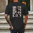 Tobin Clothing Orange Philadelphia Gritty Mens Back Print T-shirt Gifts for Men