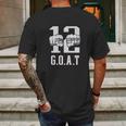 Tommy 6 Rings Patriots Goat Mens Back Print T-shirt Gifts for Men