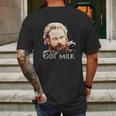 Tormund Got Milk Mens Back Print T-shirt Gifts for Men