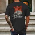 Tortoise Tortal Domination Mens Back Print T-shirt Gifts for Men