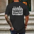 Im Training For The Zombie Apocalypse Funny Fitness Mens Back Print T-shirt Gifts for Men