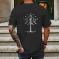 Tree Of Gondor Mens Back Print T-shirt Gifts for Men