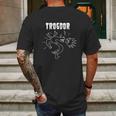 Trogdor Rulez Mens Back Print T-shirt Gifts for Men