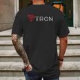 Tron Trx Coin Mens Back Print T-shirt Gifts for Men