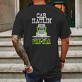 Truck Driver Car Hauler Porn Star Mens Back Print T-shirt Gifts for Men