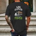 Truck Driver Log Hauler Porn Star Mens Back Print T-shirt Gifts for Men